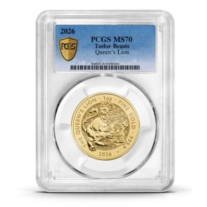 Tudor Beast The Queen’s Lion 2026 Gold Coin
