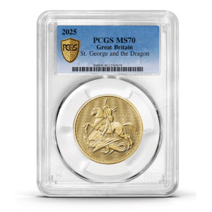 2025 St George and The Dragon - 1oz Gold Coin