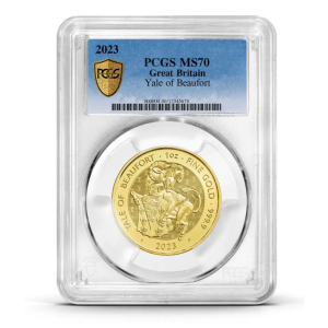 Tudor Beast Yale of Beaufort 2023 Gold Coin