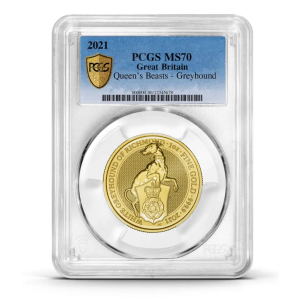2021 Queen’s Beast Greyhound - 1oz Gold Coin