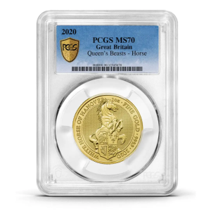 2020 Queen’s Beast White Horse - 1oz Gold Coin