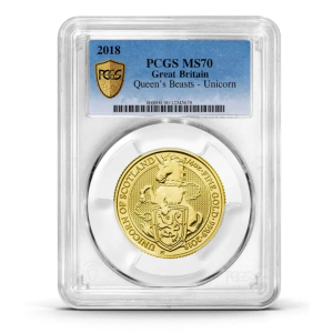 2018 Queen’s Beast Unicorn - 1oz Gold Coin